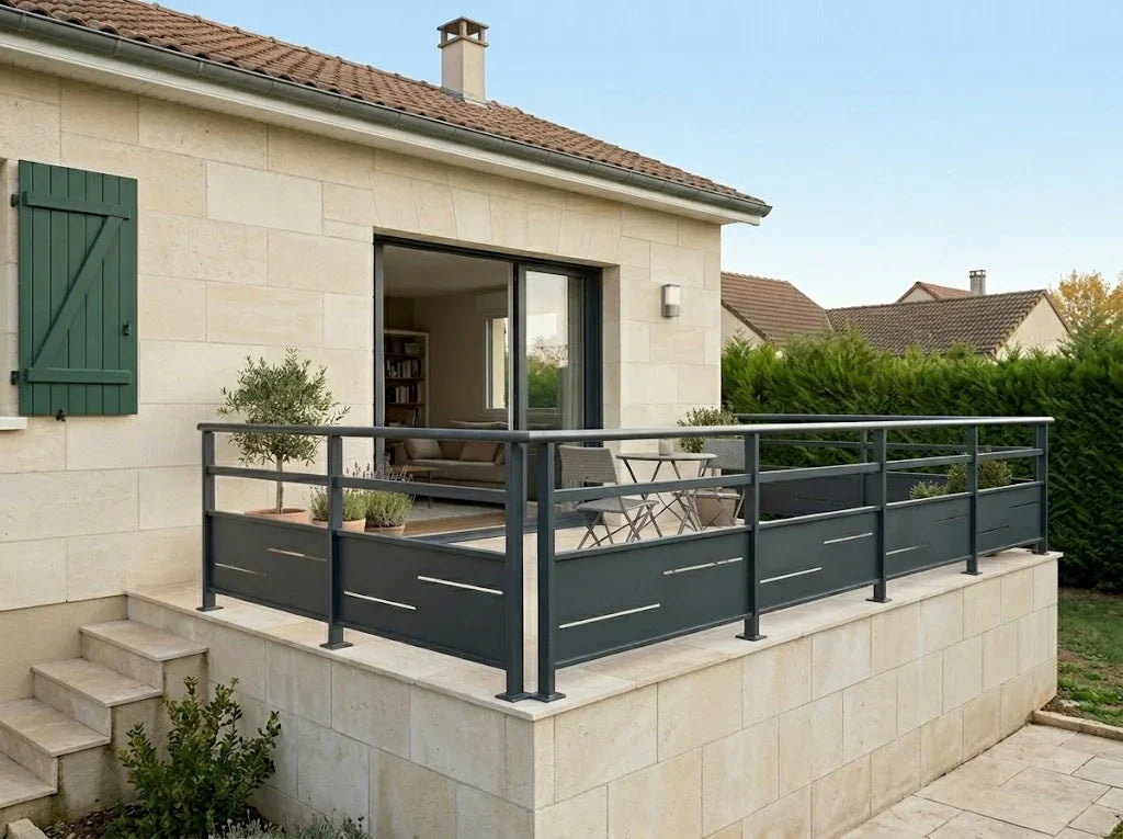 Comment nettoyer un garde-corps en aluminium ?