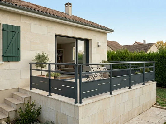 Comment nettoyer un garde-corps en aluminium ?