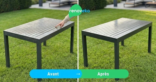 Table aluminium ternie : causes, solutions et entretien du mobilier de jardin