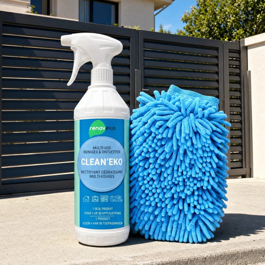 Nettoyant portail aluminium thermolaqué