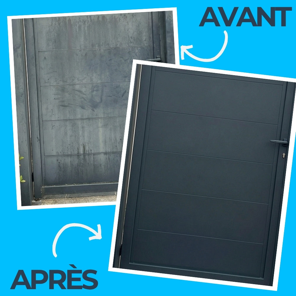 Rénovateur portail aluminium - Redonnez de l’éclat à vos menuiseries sans repeindre