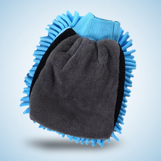 Gant en microfibre et chenille