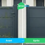 Comment enlever la mousse sur un portail ?